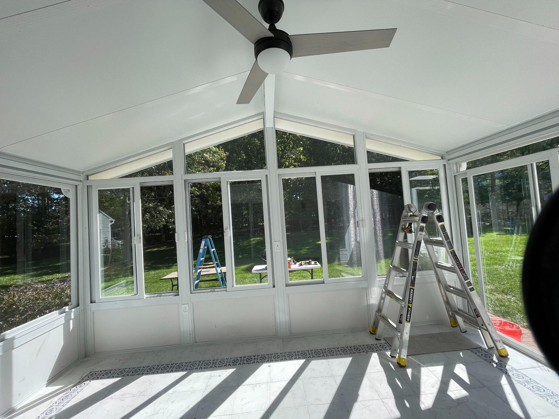 3 season gable with custom Tile and Electric